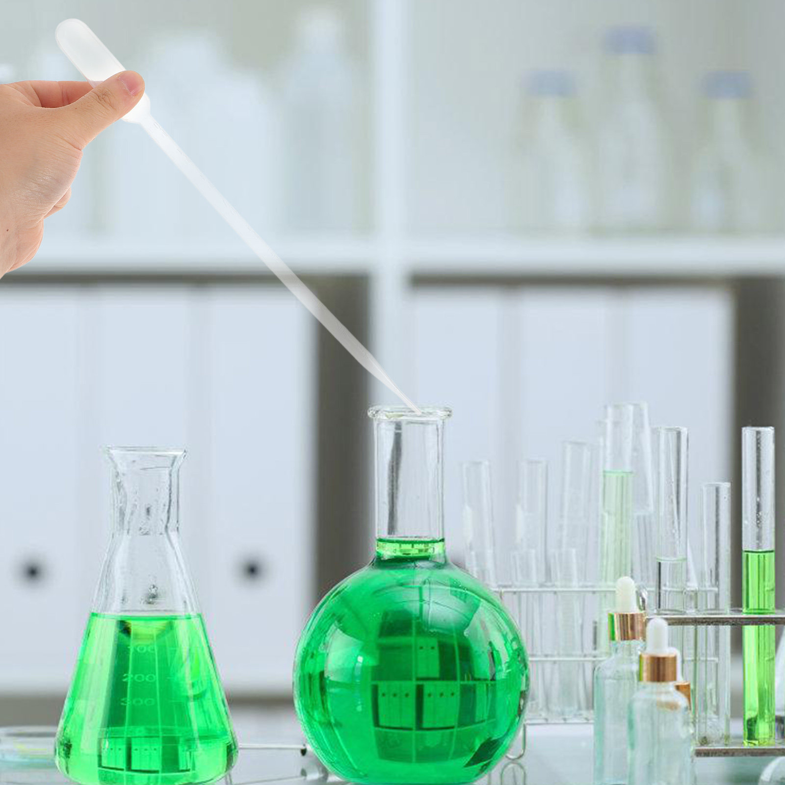 100 قطعة من الماصات البلاستيكي - مراجعة Essential Oils وسعره