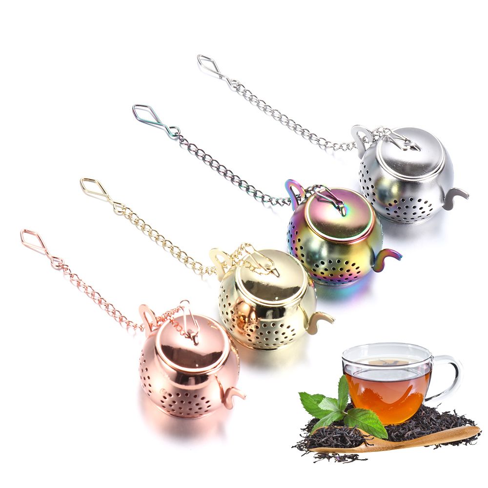 إبريق الشاي شكل مصفاة الشاي مع - مراجعة Herbal Tea وسعره