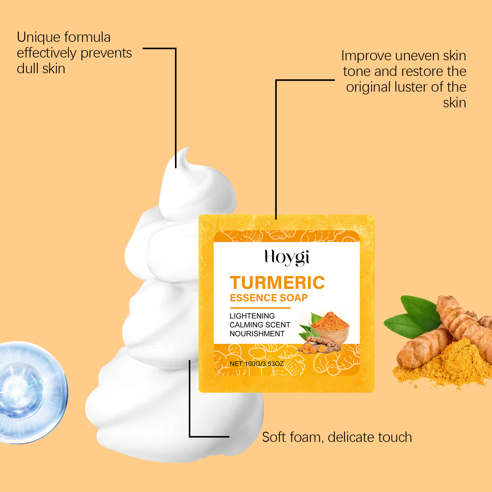 الكركم العناية بالبشرة مجموعة  - مراجعة Turmeric وسعره