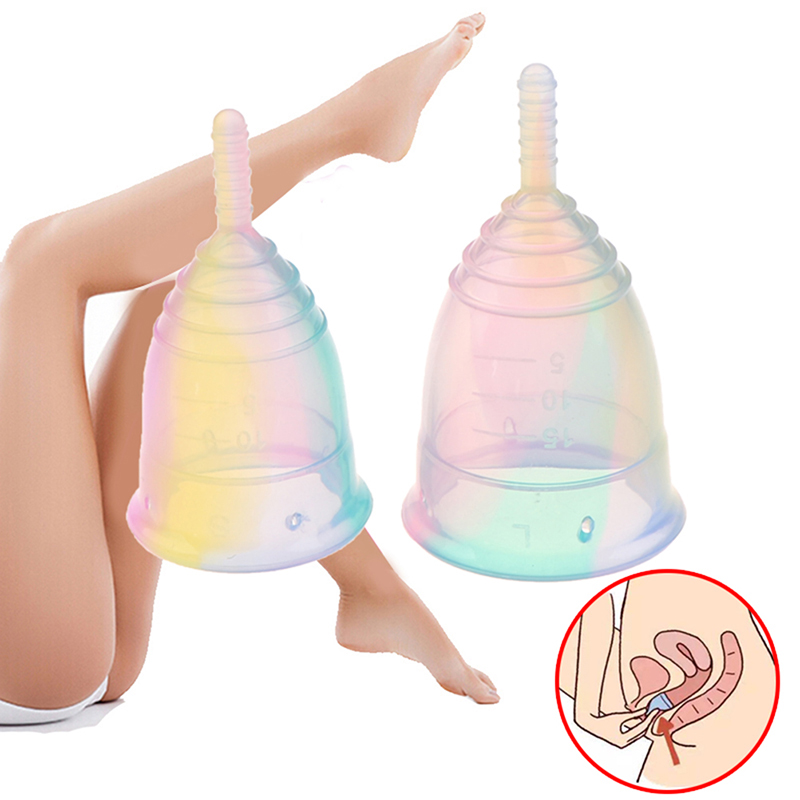 1 قطعة المرأة الملونة كوب الطب - مراجعة Health Wellness وسعره