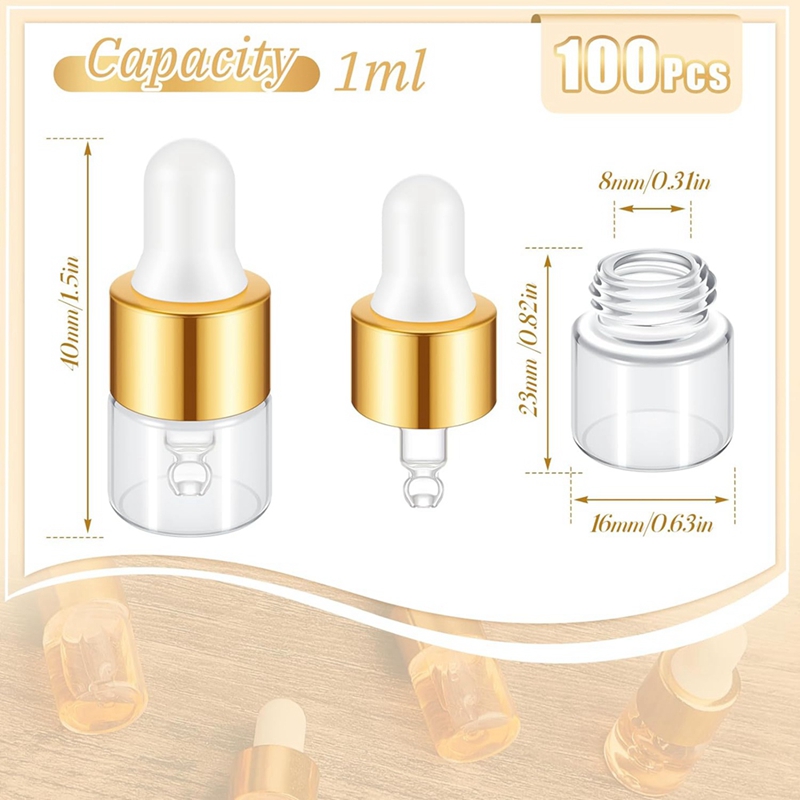 100 قطعة من زجاجات التقطير الز - مراجعة Essential Oils وسعره